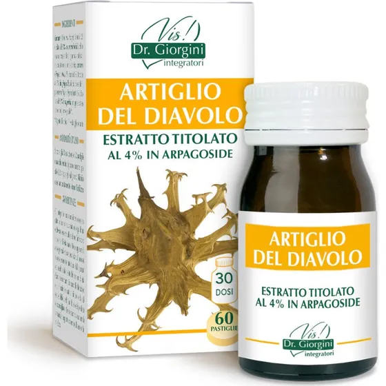 Dr. Giorgini Artiglio del Diavolo Estratto Titolato 4% 60 Pastiglie