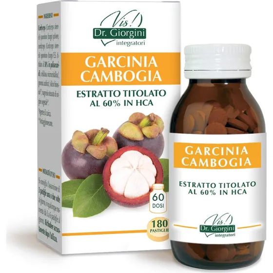 Dr. Giorgini Vis Garcinia Cambogia Estratto Titolato 180 Pastiglie