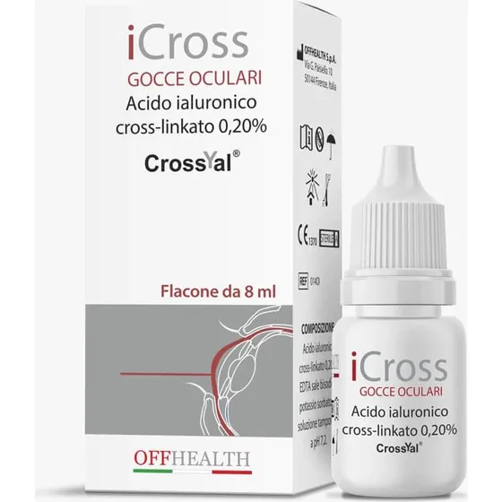 iCross Gocce Oculari Lubrificanti 8 ml