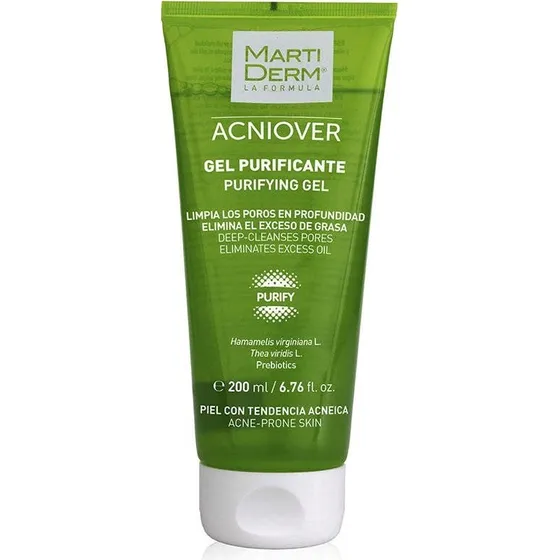 Martiderm Acniover Gel Purificante Detergente Viso