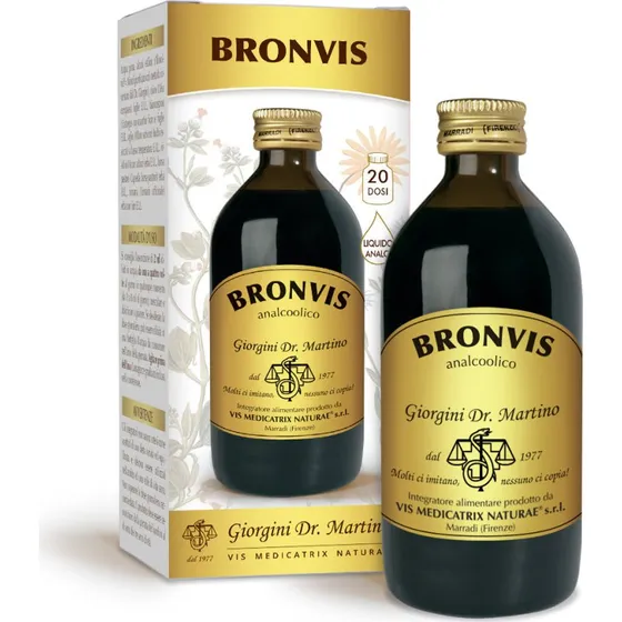 Dr. Giorgini Bronvis Liquido Analcolico Integratore 200 ml