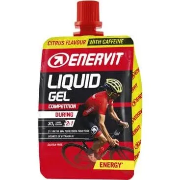 Enervit Liquid Gel Competition Agrumi con Caffeina 60 ml