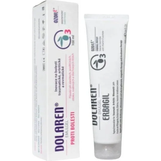 Dolaren Emulgel Erbagil con Ozoile per Sollievo Dolore 100 ml
