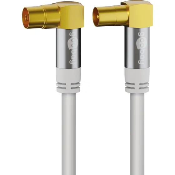 Cavo Antenna IEC 135 dB 4x Schermato 2m