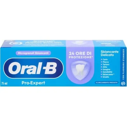 Oral-B Pro-Expert Dentifricio Sbiancante Delicato 75 ml