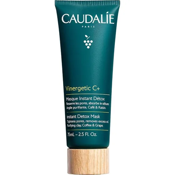 Caudalie Vinergetic C+ Maschera Istant Detox Viso all'Argilla Rosa 75 ml