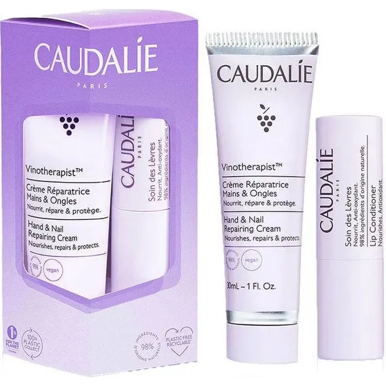 Caudalie Duo Vinotherapist Mani e Labbra - Set Riparatore