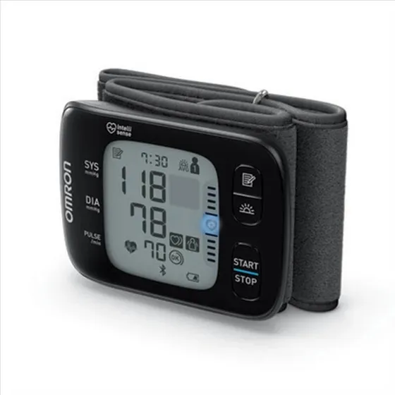 Omron RS7 Intelli IT Misuratore di Pressione da Polso Bluetooth