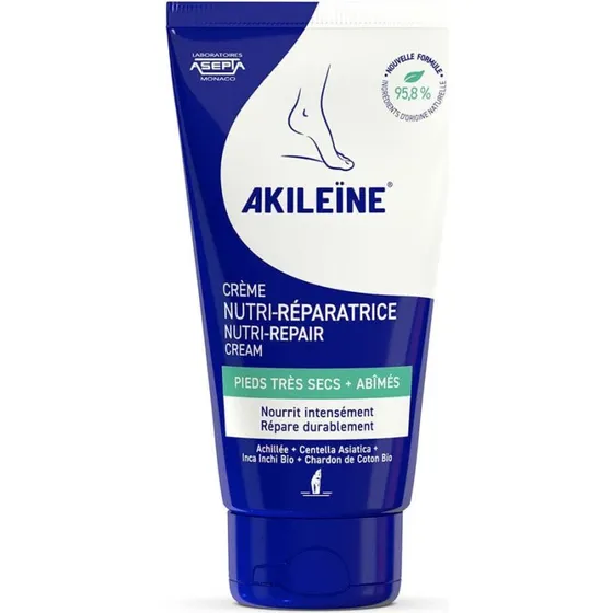 Akileine Crema Nutri-Riparatrice Piedi Secchi 75 ml