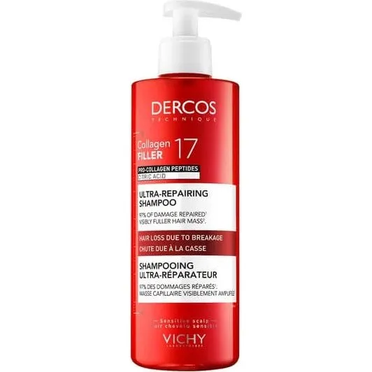 Vichy Dercos Collagen 17 Filler Shampoo Ultra-Rigenerante 400 ml