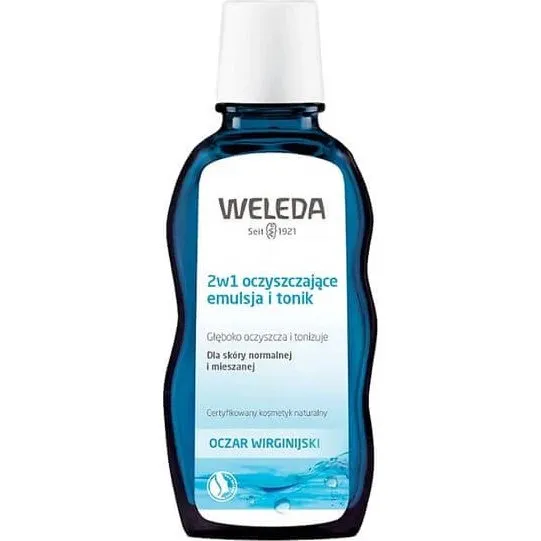 Weleda Emulsione Detergente e Tonico 2 in 1, 100 ml