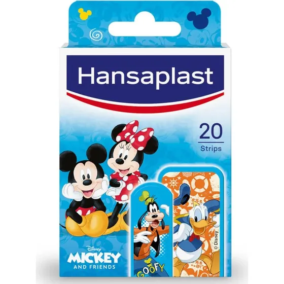 Hansaplast Junior Disney Mickey e Amici - 20 Cerotti per Bambini