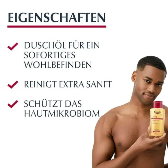 Eucerin pH5 Olio Detergente Doccia per Pelle Secca 200 ml