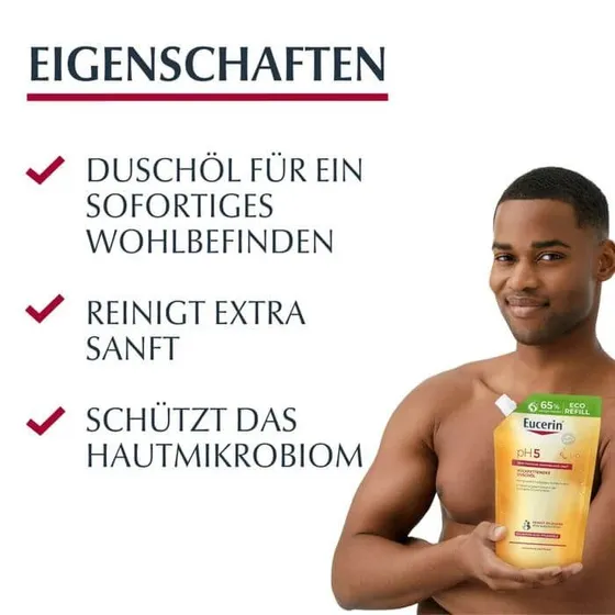 Eucerin pH5 Olio Detergente Doccia Ricarica 400 ml