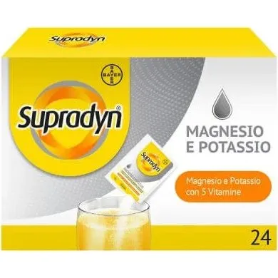 Supradyn Magnesio e Potassio Integratore con Vitamine B e Acido Folico