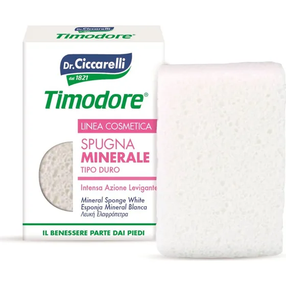Timodore Spugna Minerale Doppia Azione Levigante Piedi