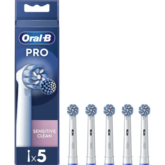 Oral-B Pro Sensitive Clean Testine di Ricambio, 5 Pezzi