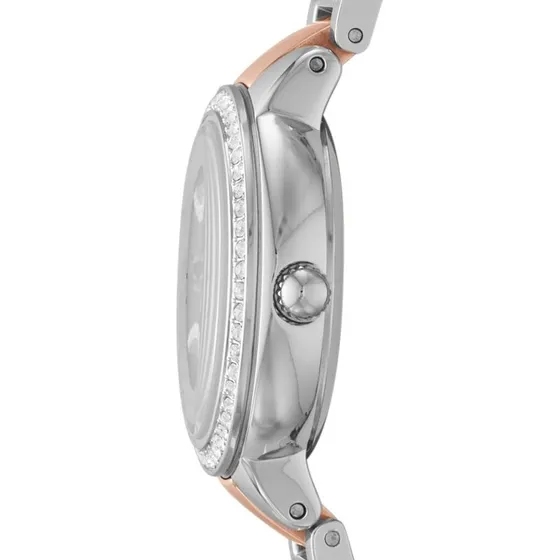 Fossil Virginia ES3405 Orologio Donna Acciaio PVD Oro Rosa