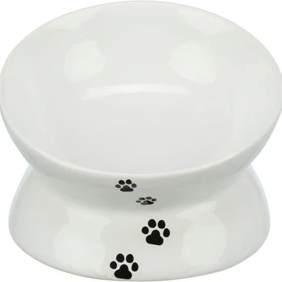 Trixie Ciotola Rialzata in Ceramica 0,15L Bianca