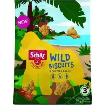 Dr. Schär Biscotti agli Animali Selvatici 115 g