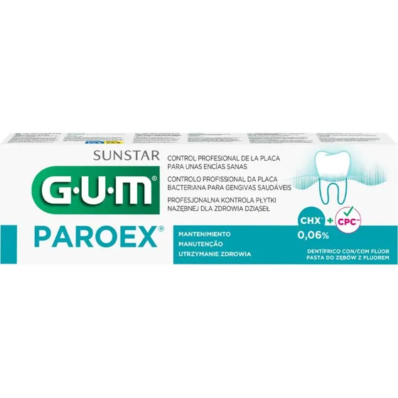 Gum Paroex Dentifricio al Fluoro 0,06% CHX 75 ml