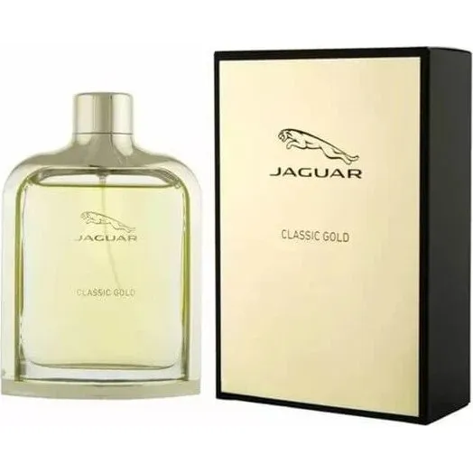 Jaguar Classic Gold Eau de Toilette da uomo, 100 ml