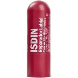 Isdin Reparador Labial Balsamo Labbra Acido Ialuronico Colore Borgogna