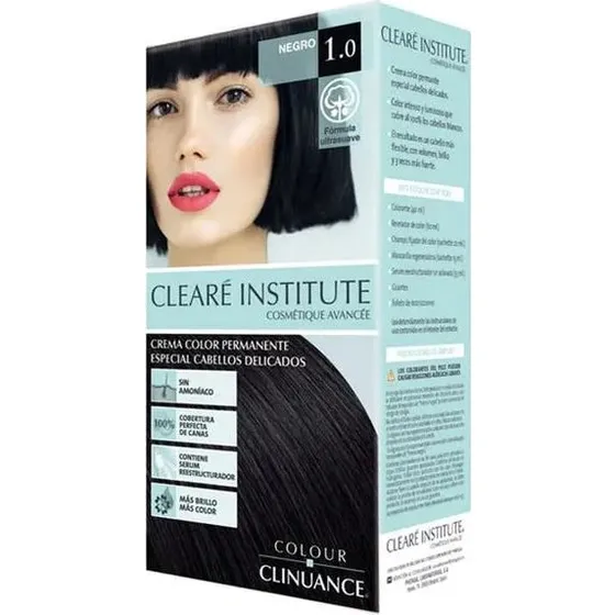 Colore Clinuance 1.0 Nero - Trattamento Colorante per Capelli Sensibili