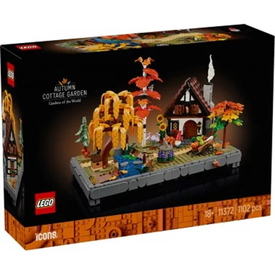 LEGO Icons 11372 Giardino Autunnale Cottage 1102 pz