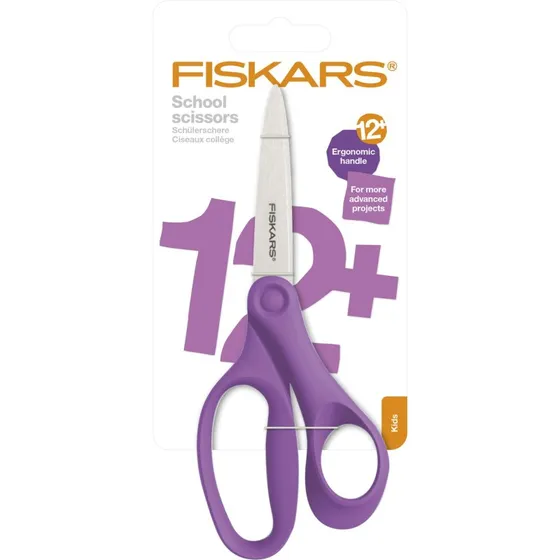 Fiskars Forbici Scuola 18 cm Viola