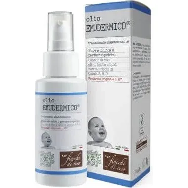 Emudermic Fiocchi di Riso Olio Elasticizzante 70 ml
