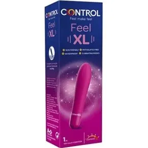 Control Feel XL Vibratore in Silicone Ipoallergenico