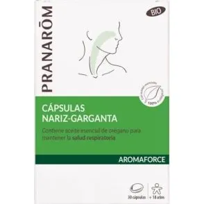 Pranarom Aromaforce Capsule Naso-Gola 30 Capsule