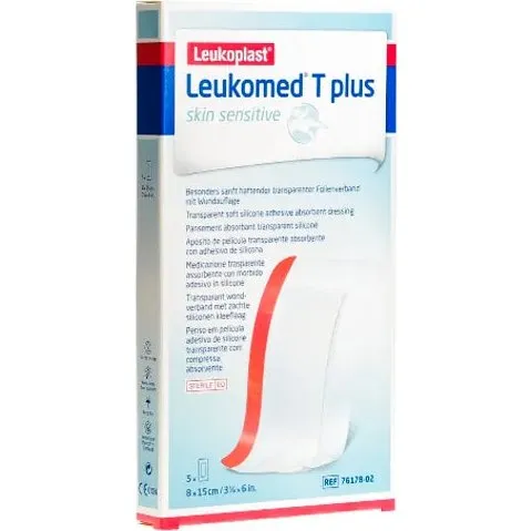 Leukoplast Leukomed T Plus Sensitive 8x15 cm - Cerotto Silicone