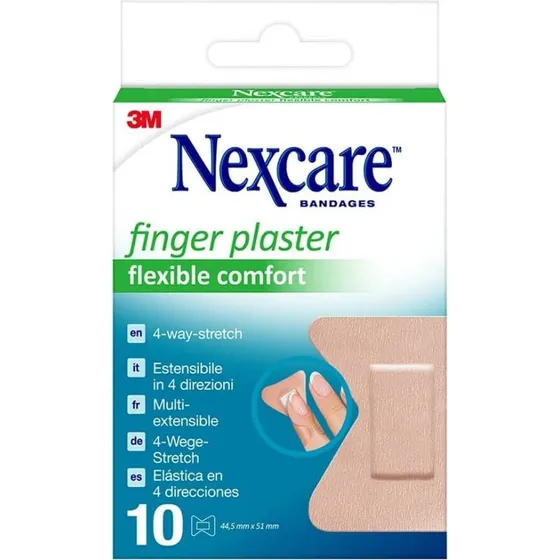 3M Nexcare Medicazioni Cerotti per Dita Multi-Stretch X10