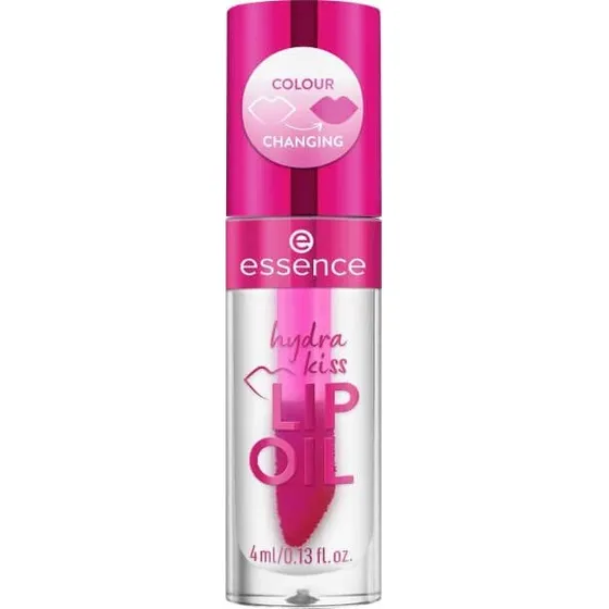 Essence Hydra Kiss Olio Labbra 06 Cranberry Is Back, 4 ml