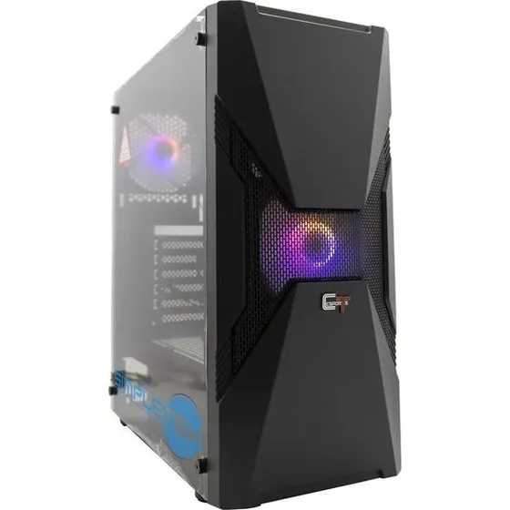 CTesports Warmachine ATX Nero con Vetro Temperato e RGB