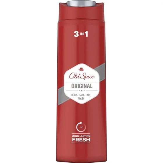 Old Spice Original Gel Doccia e Shampoo 3 in 1 400 ml