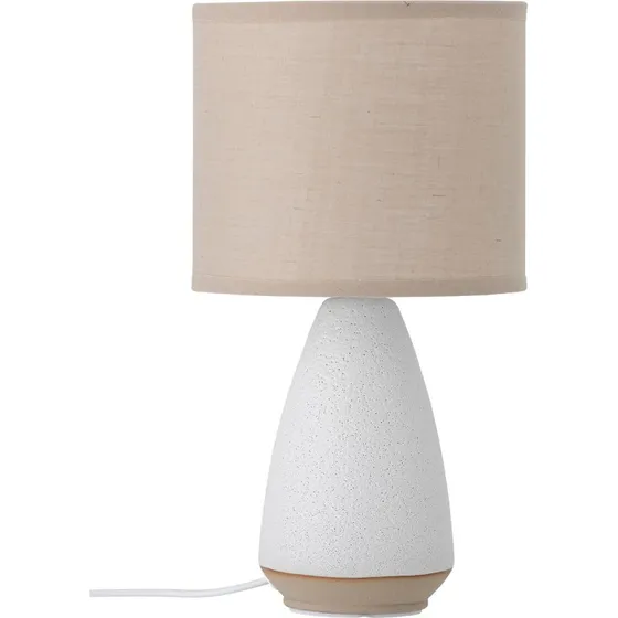 Bloomingville Lampada da tavolo Paprica bianco/beige