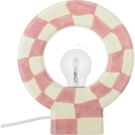 Bloomingville Lampada da tavolo Vialini rosa