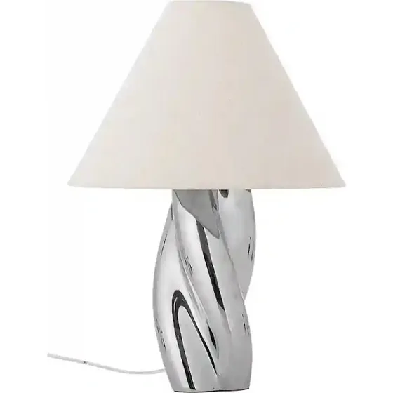 Bloomingville Lampada Silva in gres argento 35x49 cm