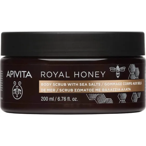 Apivita Royal Honey Scrub Corpo con Sali Marini 200 ml
