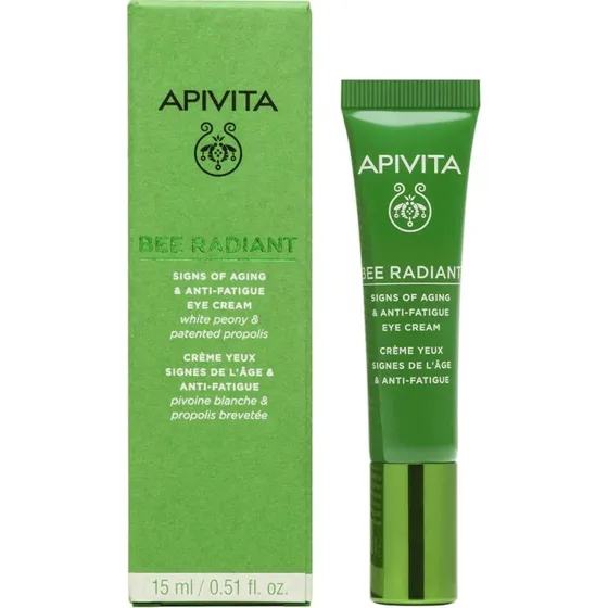 Apivita Bee Radiant Crema Contorno Occhi Anti-Età e Anti-Fatica 15ml