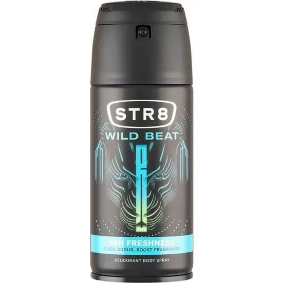 STR8 Deodorante Spray Wild Beat per Uomo, 150 ml