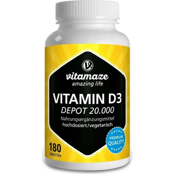 Vitamaze Vitamina D3 20.000 UI Depot 180 Compresse