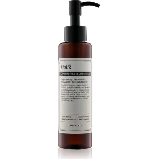 Dear Klairs Gentle Black Deep Cleansing Oil 150 ml