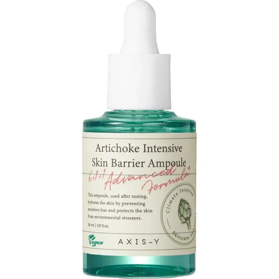 Axis-y Artichoke Intensive Skin Barrier Ampoule, Siero Idratante 30 ml