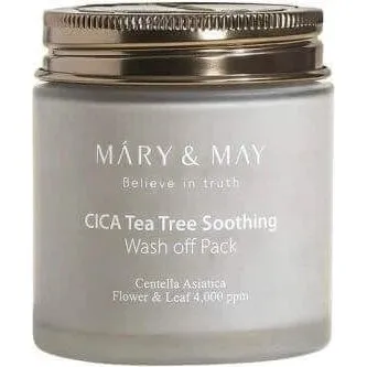 Mary & May Maschera Lenitiva Centella Asiatica e Tea Tree 125g