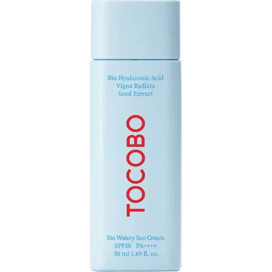 Tocobo Bio Watery Sun Cream SPF 50 PA++++ Acido Ialuronico, 50ml