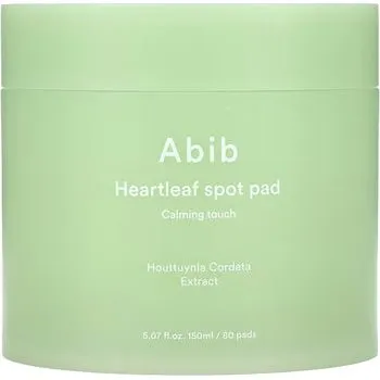 Abib Heartleaf Spot Pad Calming Touch - Dischetti Lenitivi 150 ml